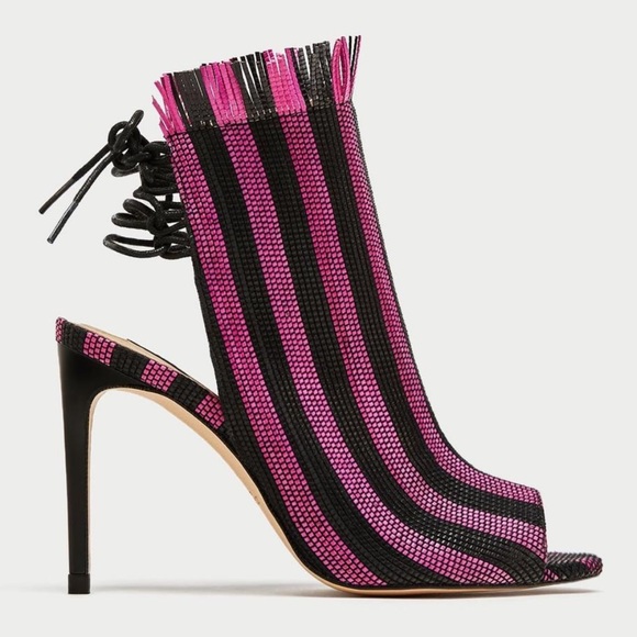 ZARA Mesh Booties - Picture 2 of 4